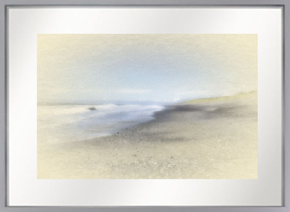 Photographie intitulée "Deserted beach" par Declan O'Neill, Œuvre d'art originale