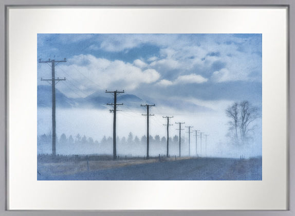 Photography titled "Telegraph Poles" by Declan O'Neill, Original Artwork