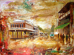 Pintura intitulada "New Orleans" por Nequitz, Obras de arte originais