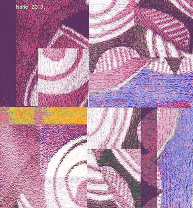 Art textile,  39,4x39,4 in 