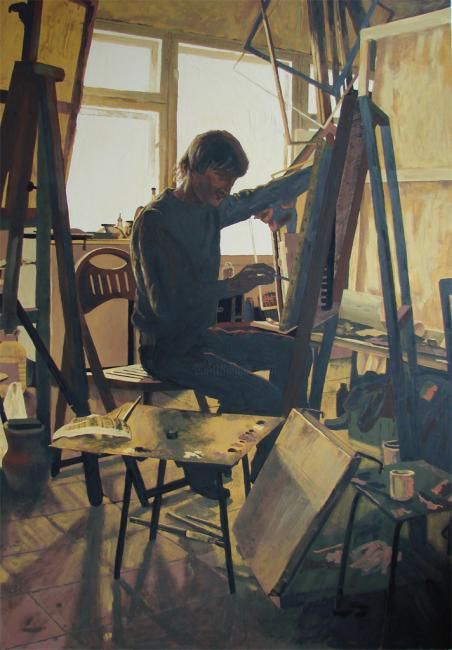 Masterskaya Hudozhnika Iz Serii Risunok Aleksandra Tarasova Artmajeur