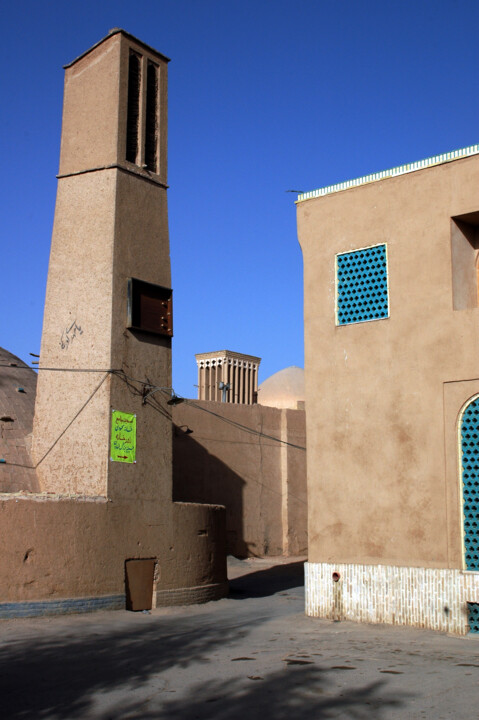 Fotografie mit dem Titel "Tour de vent à Yazd" von Nichan, Original-Kunstwerk