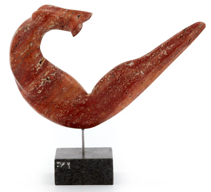 Escultura titulada "Proud to be Curved" por Nick Vermeulen, Obra de arte original, Piedra