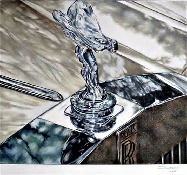 Tekening getiteld "El espíritu del éxt…" door Nicky Chiarello, Origineel Kunstwerk, Potlood