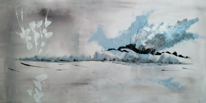 Pintura titulada "Swamps" por Nicolas Lesage, Obra de arte original, Acrílico