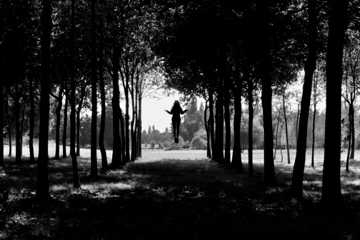 摄影 标题为“spirit of nature” 由Nicolas Dalaudier, 原创艺术品, 数码摄影 安装在木质担架架上