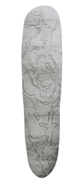 Sculpture titled "Schild  Nr. 9" by Nicola Reich, Original Artwork, Paper