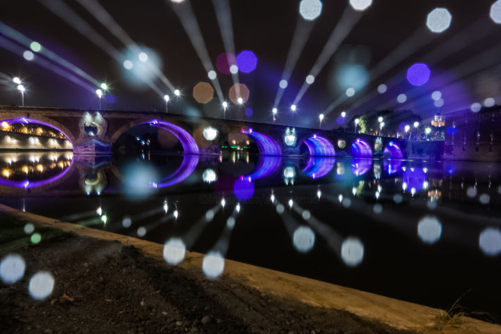 Photographie intitulée "Pont Vieux" par Nicolas Bernié, Œuvre d'art originale