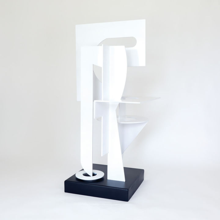 Sculpture intitulée "Sans Titre Ref (349)" par Nicolas Dubreuille, Œuvre d'art originale, Aluminium