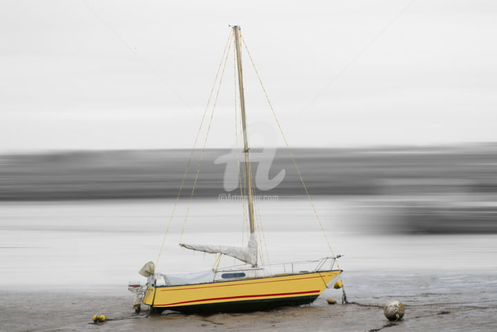 Photographie intitulée "Pop Corn Boat" par Nicolas Portais, Œuvre d'art originale