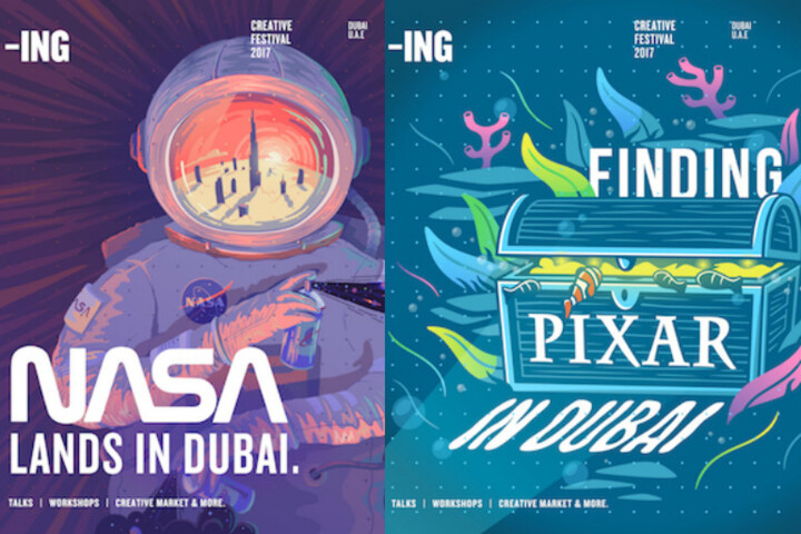 La NASA atterrit à Dubaï pour -ING Creative Festival
