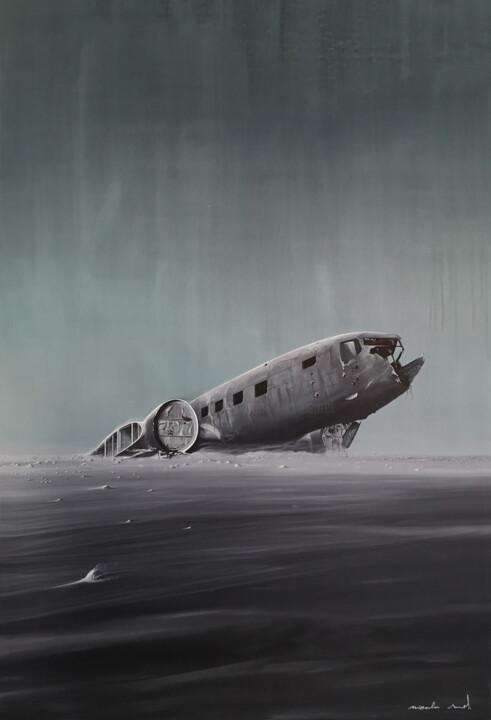 Картина под названием "The Iceland" - Nicolas Sorel, Подлинное произведение искусства, Акрил