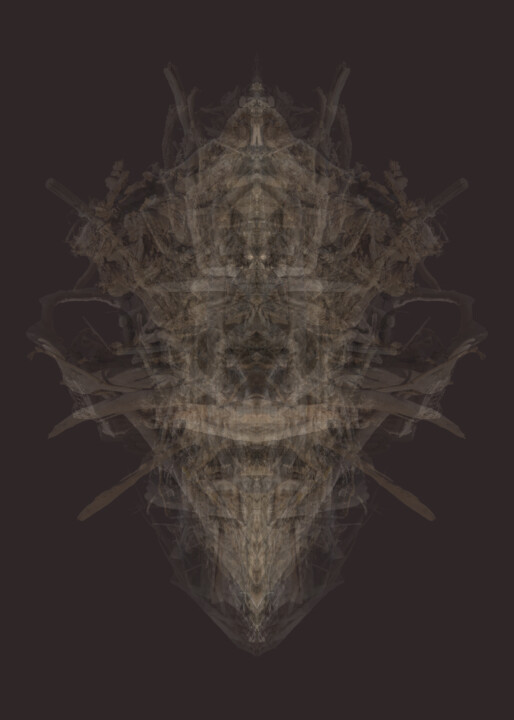 Photography titled "totem IV" by Nicolas Sorel, Original Artwork, Manipulated Photography