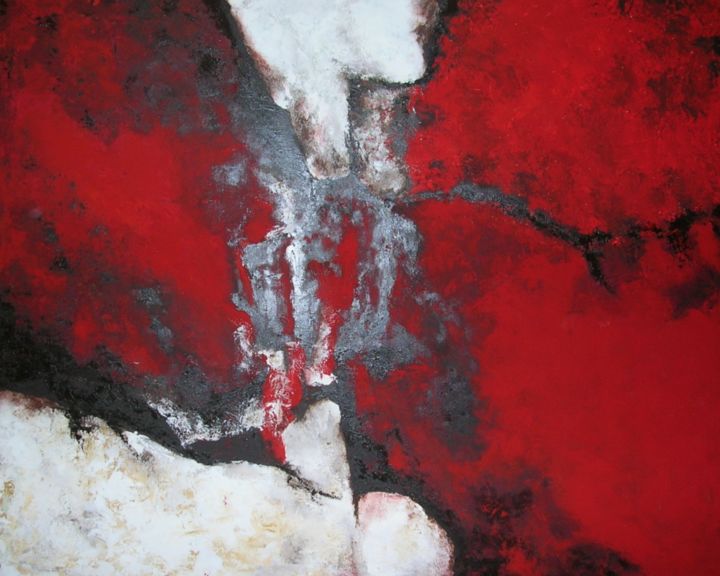 Painting titled "obsession-acrilico-…" by Nicolas, Original Artwork, Acrylic