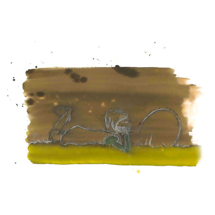Dessin intitulée "Illustration 2" par Nicolas Sorel, Œuvre d'art originale, Pastel