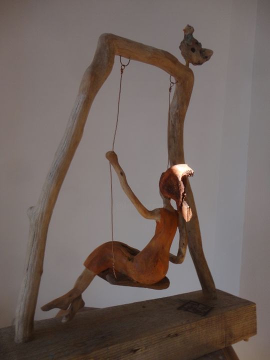 Skulptur mit dem Titel "dsc02561-600x800.jpg" von Nicole Agoutin, Original-Kunstwerk