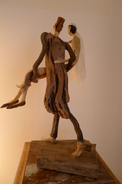 Skulptur mit dem Titel "p1010731-531x800.jpg" von Nicole Agoutin, Original-Kunstwerk
