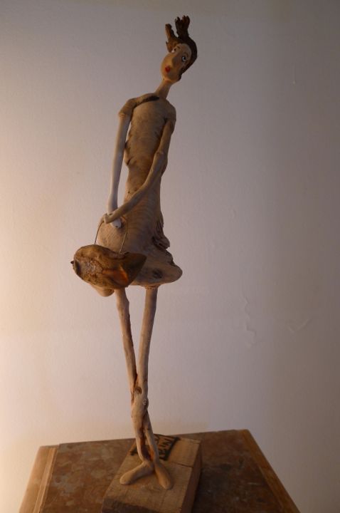 Скульптура под названием "p1020013-531x800.jpg" - Nicole Agoutin, Подлинное произведение искусства