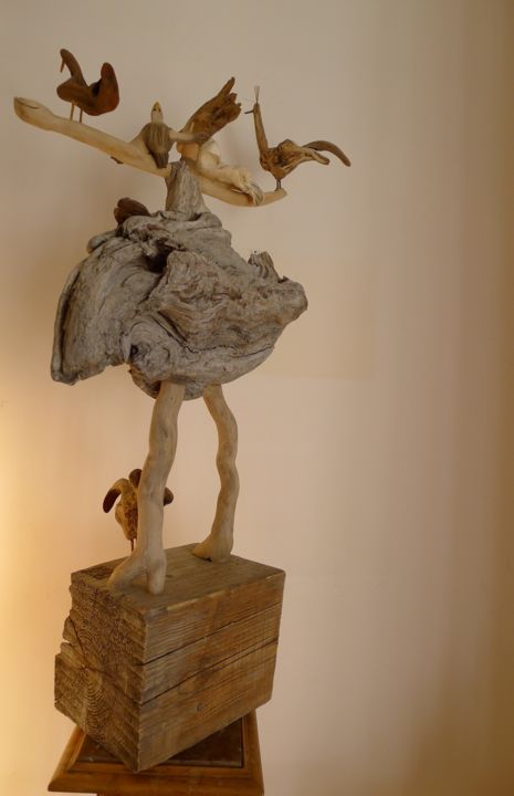 Skulptur mit dem Titel "p1020324r.jpg" von Nicole Agoutin, Original-Kunstwerk