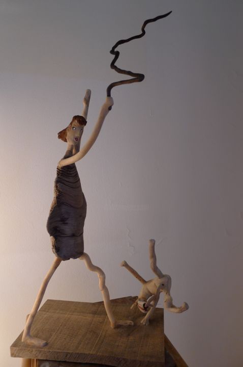 Sculpture titled "p1020380r.jpg" by Nicole Agoutin, Original Artwork