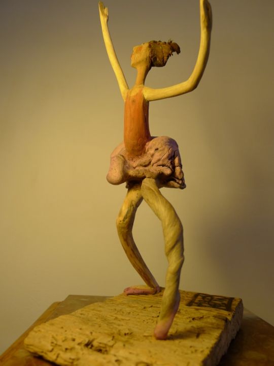 Sculpture intitulée "p1040236-600x800.jpg" par Nicole Agoutin, Œuvre d'art originale