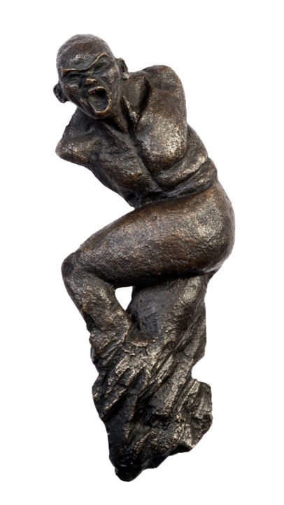 Sculpture intitulée "Envol 11" par Nicole Besnainou, Œuvre d'art originale, Bronze