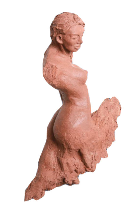 雕塑 标题为“Danse 19” 由Nicole Besnainou, 原创艺术品, 陶瓷