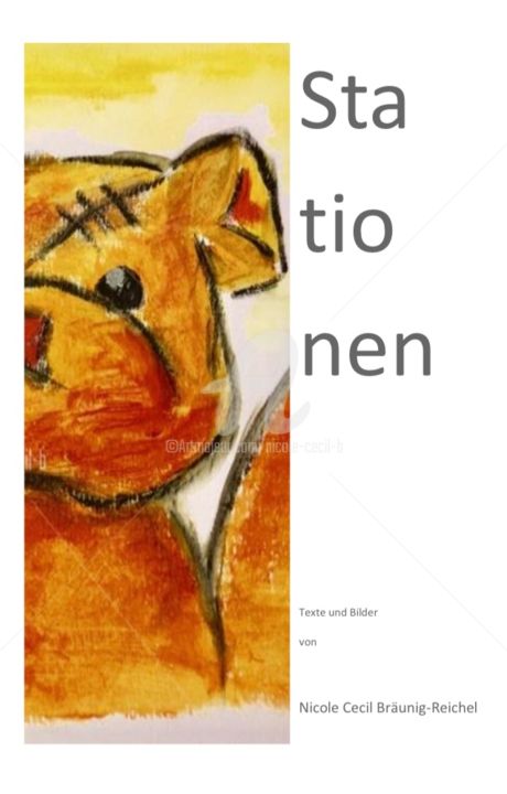 Printmaking titled "Stationen" by Nicole Cecil B, Original Art, Digital Print
