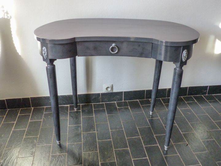 Design intitulée "Table vénitienne "H…" par Un Monde Nomade, Œuvre d'art originale, Meuble