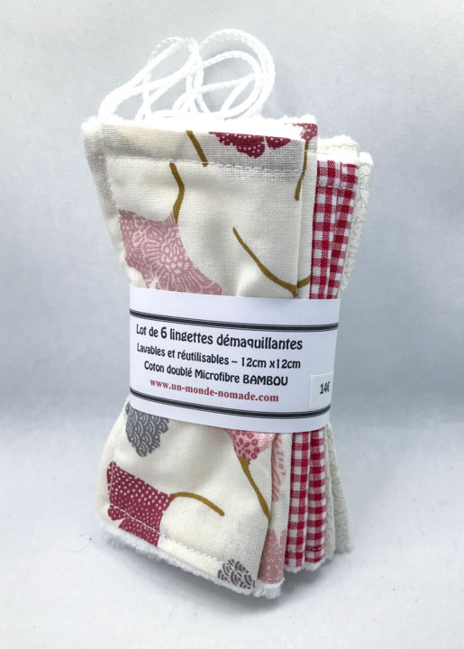 Design getiteld "Lingettes à démaqui…" door Un Monde Nomade, Origineel Kunstwerk, Accessoires