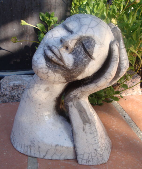 Sculpture titled "zen" by Nicole Palluce, Original Artwork