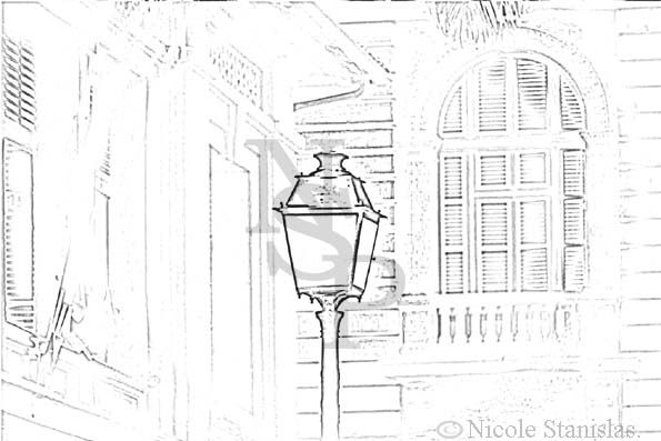 Photography titled "European Lantern" by Nicole Stanislas, Original Art,
