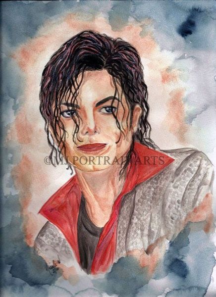 제목이 "Michael Jackson - T…"인 미술작품 Nicole Wang로, 원작, 기름