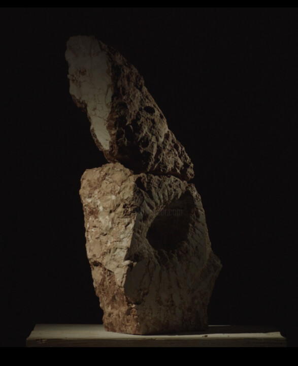 Escultura titulada "DIALOGO TRA CREATIV…" por Nicolò Dell'Erba, Obra de arte original, Piedra