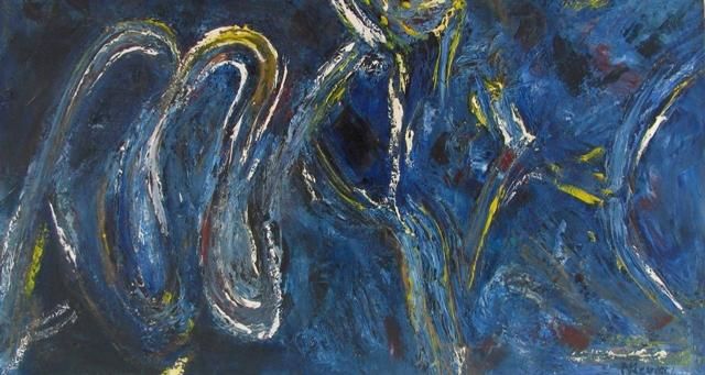 Peinture intitulée "GOBER.jpg" par Nieves, Œuvre d'art originale,