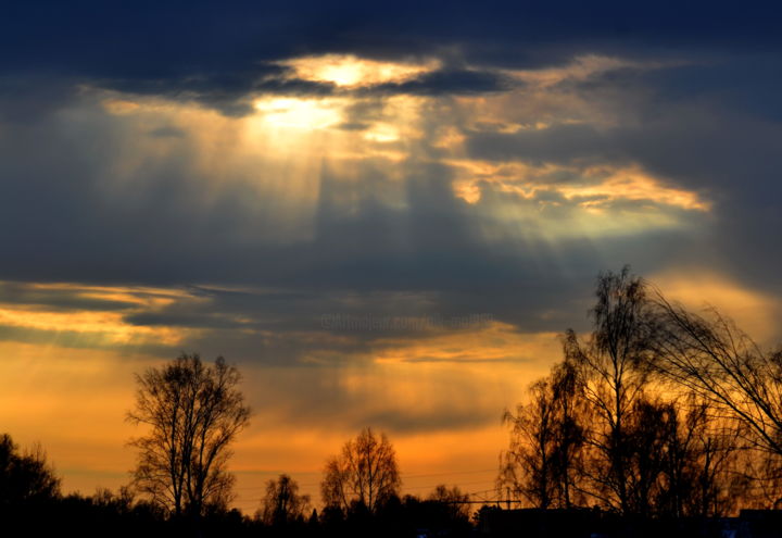 Фотография под названием "Небо осени" - Николай Матюшенков, Подлинное произведение искусства