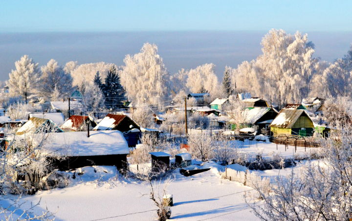 Fotografia zatytułowany „На улице декабрь” autorstwa Николай Матюшенков, Oryginalna praca