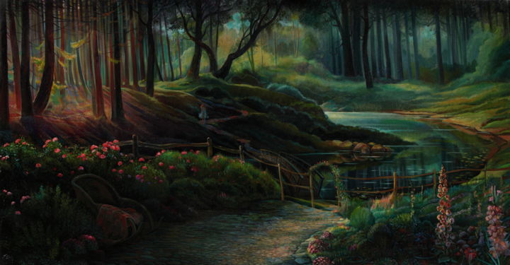 Little Red Riding Hood Painting By Sergey Lesnikov Artmajeur Little Red Riding Hood Painting By Sergey Lesnikov Artmajeur