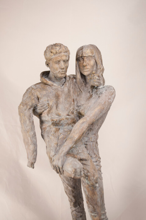 Sculptuur getiteld ""Samovar"" door Veronika Bernard, Origineel Kunstwerk, Plastic