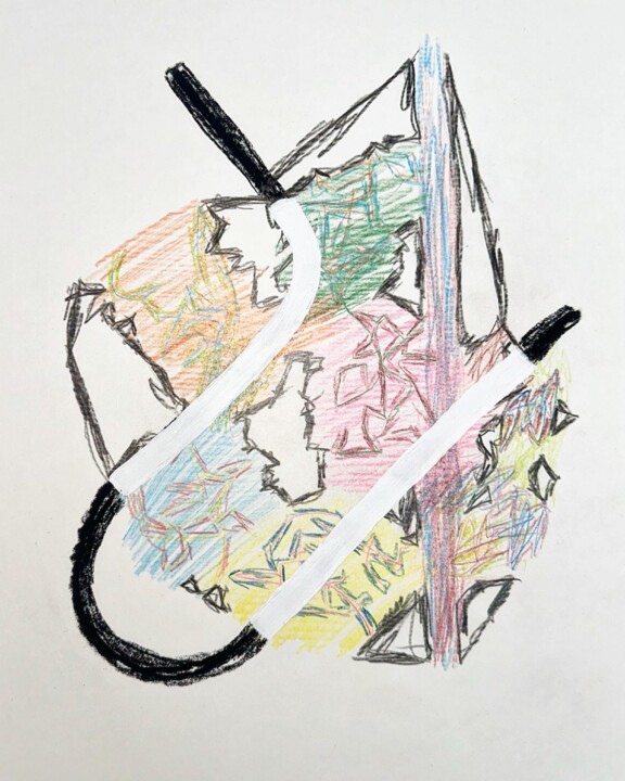 Dessin intitulée "3.24" par Elena Nikolskaya (Nikaleona), Œuvre d'art originale, Crayon