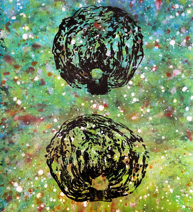 Отпечатки и Гравюры под названием "Cabbage #5" - Nikita Ostapenco, Подлинное произведение искусства, Акрил