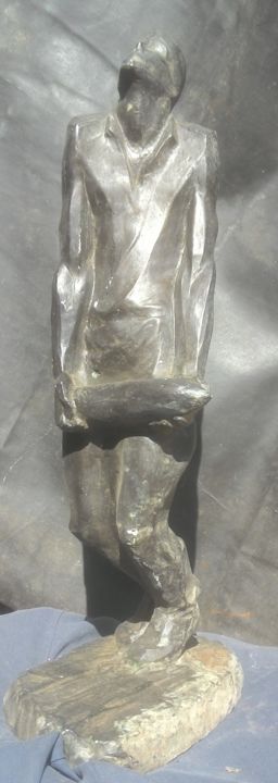 Scultura,  19,3x5,9 in 