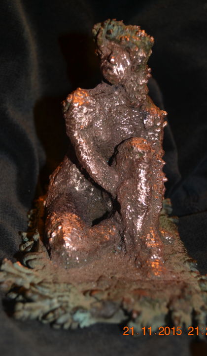 Скульптура под названием "Русалочка" - Валерий Никитин, Подлинное произведение искусства, Другой