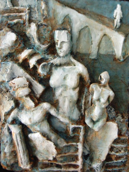 Sculptuur getiteld "Amazon" door Nikola Radonjic Johnny, Origineel Kunstwerk