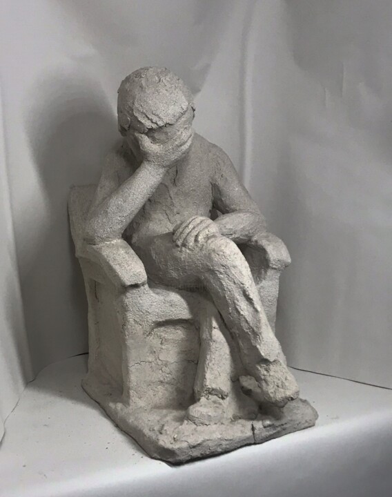 Sculpture titled "Untitled-3" by George Nikonov, Original Artwork, Clay