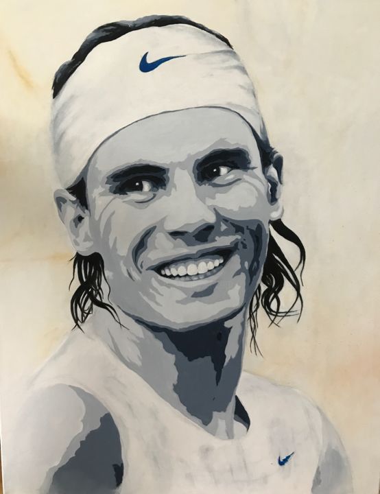 Painting titled "Nadal" by Nicole Payri, Original Artwork, Acrylic