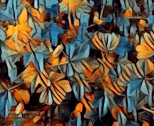 Arts numériques intitulée "Cool flower pattern" par Nina Sagemerten, Œuvre d'art originale, Photo montage