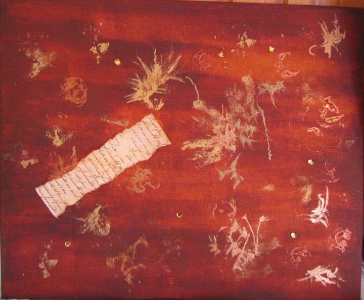 Peinture intitulée "ob-7035a4b992d75dd5…" par Nina, Œuvre d'art originale,