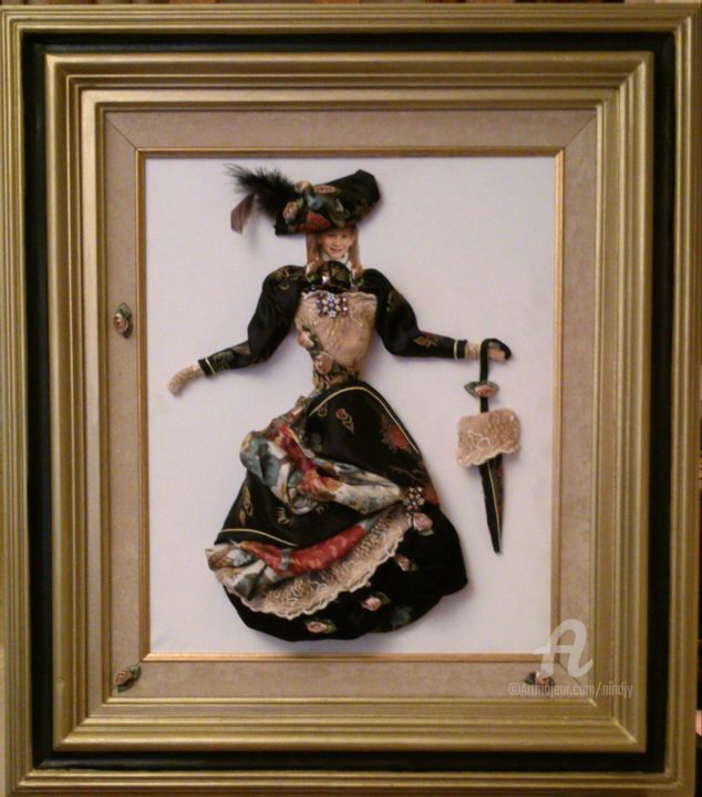Artcraft titled "PRINCESSE DE BAVIERE" by Arqué, Original Artwork, Jewelry