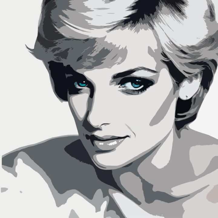 Digital Arts titled "Diana No.4" by Ninn, Original Artwork, AI generated image